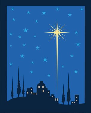 bethlehem yıldızı parlayan