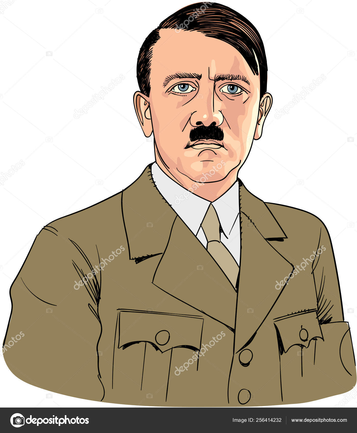 Adolph Hitler Line Art Portrait Vector Stock Vector Image by ©fogbird #256414232 Adolph Hitler Line Art Portrait Vector Stock Vector Image by ©fogbird #256414232