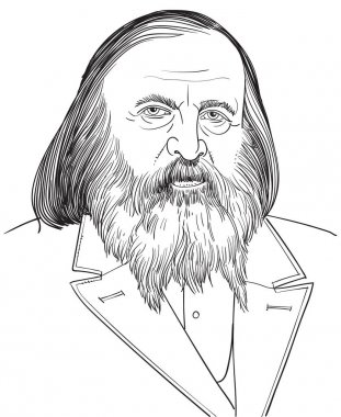 kimyager Dmitri Mendeleev