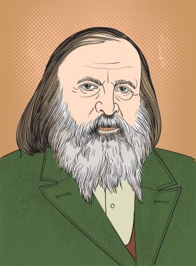 kimyager Dmitri Mendeleev 