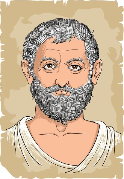 Thales_of_Miletus — Stockvector