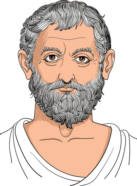 Thales_of_Miletus — Stock vektor