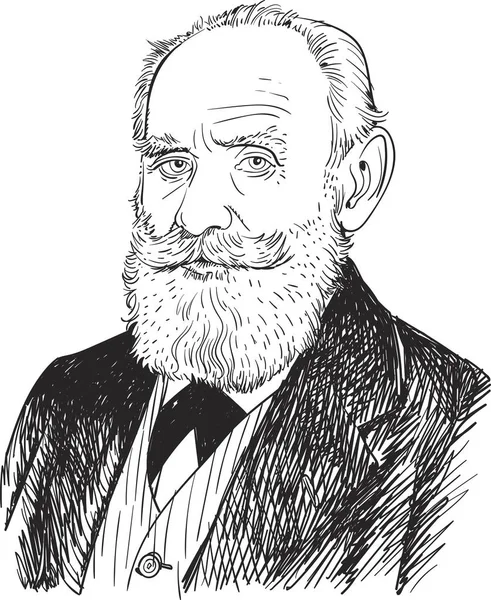 Ivan Pavlov — Vector de stock