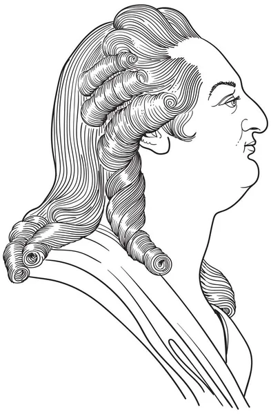 Roi Louis XVI — Image vectorielle