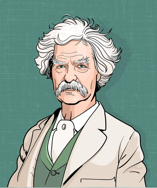 Marque twain — Image vectorielle