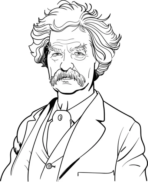 Marque twain — Image vectorielle