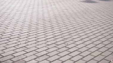 Kendine güvenen kaykay binmek