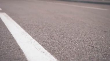 Patenciler bacaklar closeup sürme olarak