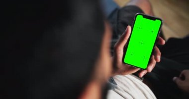 Man Kaydırma Kromatkey Smartphone