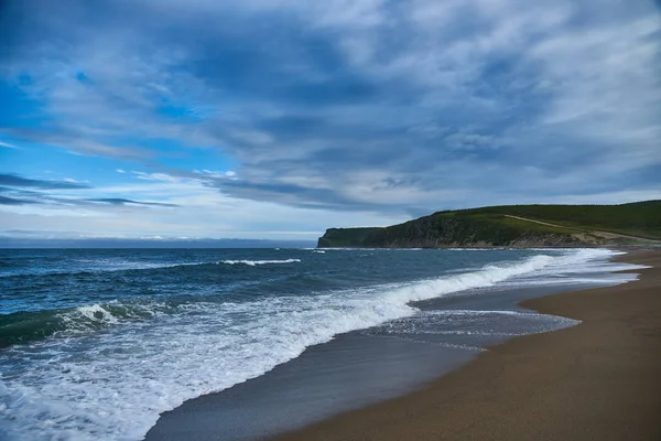 Bølger Strand Hav – stockfoto