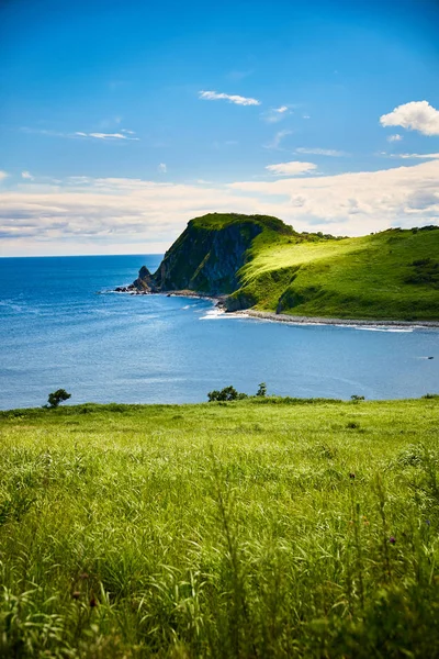 Rocky Island Sea Sunny Day Royalty Free Stock Photos