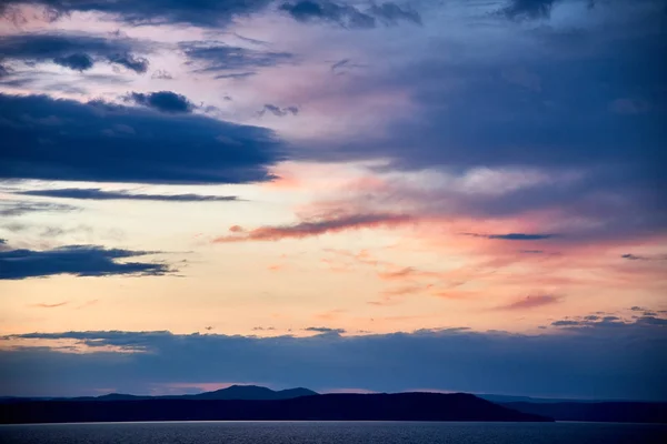 Reflection Sunset Sea — Stock Photo, Image