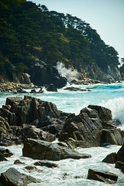 Denizin Dalgalarının Manzarası — Stok fotoğraf