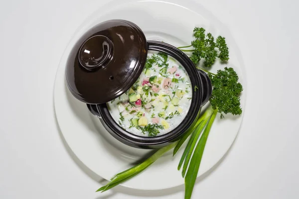 Tasty Dish Plate Close View — Stock Photo, Image