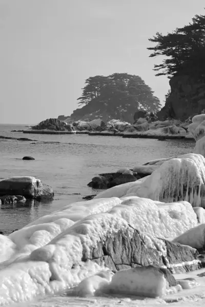 Scenic View Rocky Beach — Stock Photo, Image