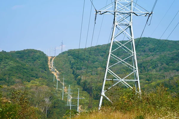 electricity and high voltage tower