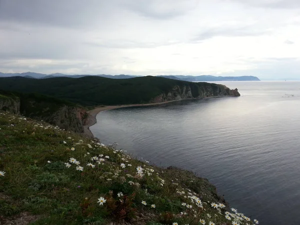 Vista Panorámica Del Paisaje Marino Primavera —  Fotos de Stock