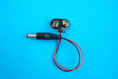 90 Arduino mega için DC 9V pil düğmesi güç fişi