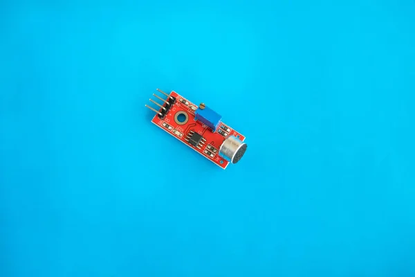 High Sensitivity Sound Microphone Sensor Detection Module For Arduino — Stock Photo, Image