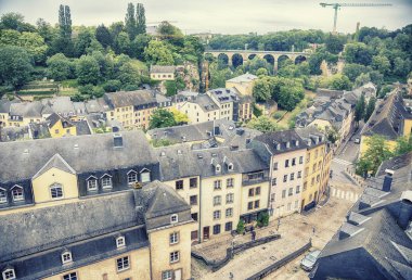 Alzette Nehri eski Lüksemburg için görüntüleme