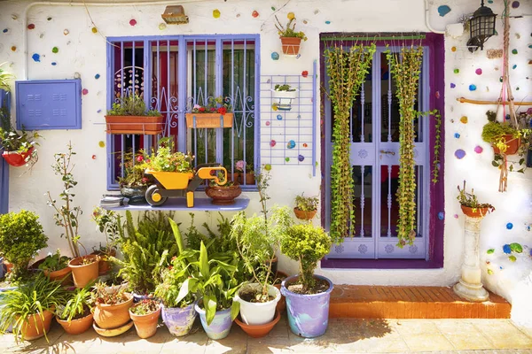 Spanish Village Spring Season — Stock Photo, Image