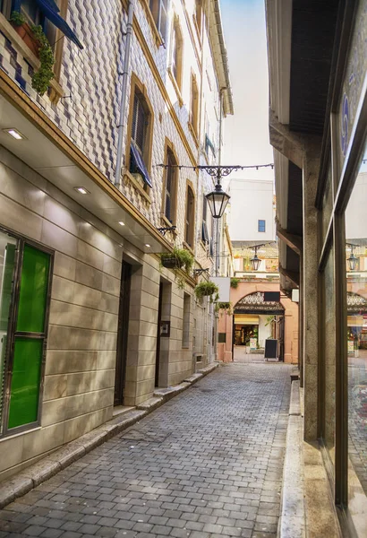 Невеликий Вулиці Гібралтарі Регіон Іспанії — стокове фото