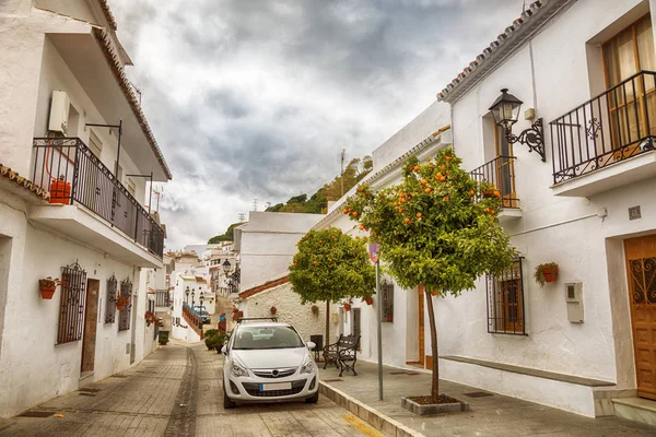 居心地の良い街ミハス スペイン村 — ストック写真