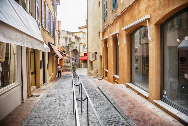 Strasse San Tropez Cote Dazur Frankreich — Stockfoto