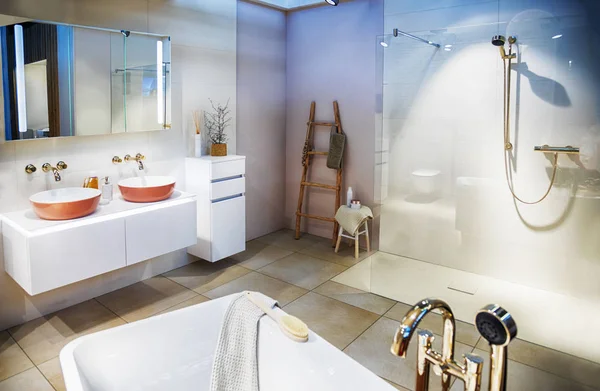 Modern Boş Banyo — Stok fotoğraf