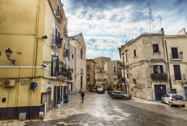 Piazza dell'Odegitria dans le vieux centre de Bari, Italie — Photo