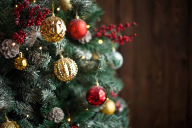 Güzel dekore edilmiş Noel odası