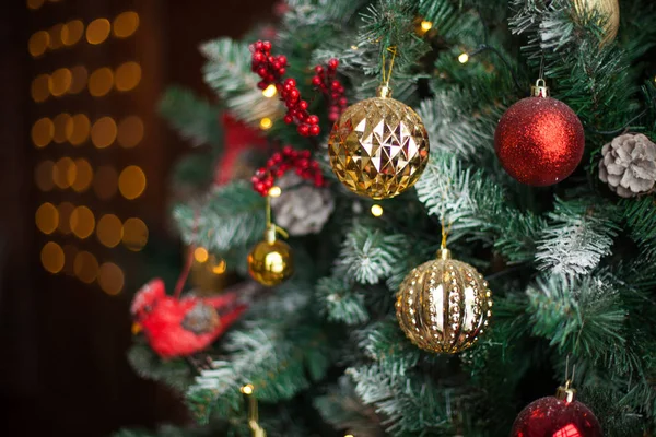 Schön Dekorierte Weihnachtszimmer — Stockfoto