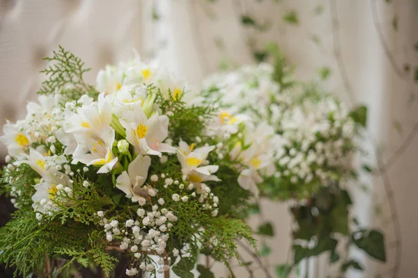 Belas Decorações Casamento Barra Doces — Fotografia de Stock