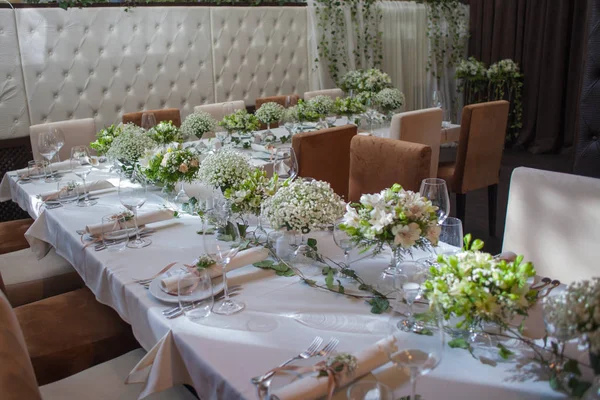 Mooie Bruiloft Decoraties Snoep Bar — Stockfoto