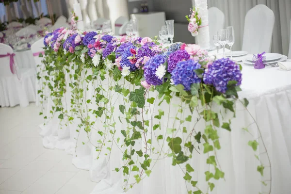 Beautiful Wedding Decorations Candy Bar — Stock Photo, Image