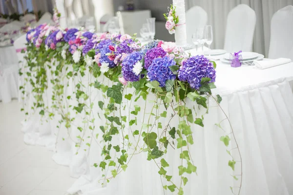 Beautiful Wedding Decorations Candy Bar — Stock Photo, Image
