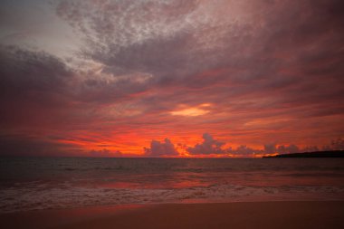 Bali plajı güzel ada