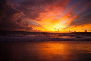 Bali plajı güzel ada