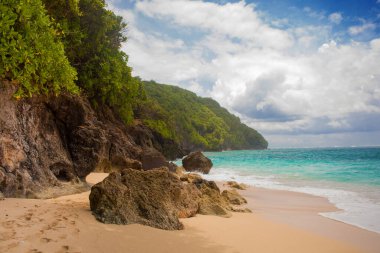 Bali Plajı, güzel kadın.