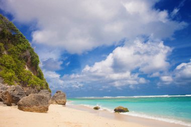 Bali Plajı, güzel kadın.