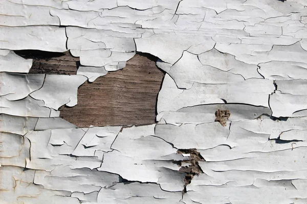 Eski ahşap duvar boya ile kaplı