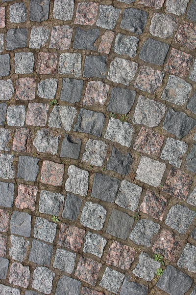 旧市街の古代石舗装 — ストック写真