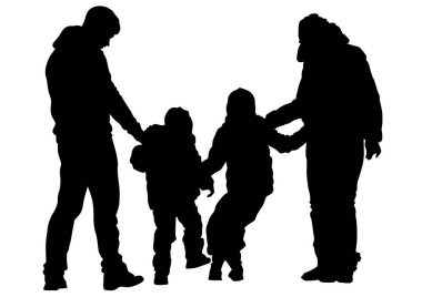 Kamera ve beyaz arka plan üzerinde kadın ile adam