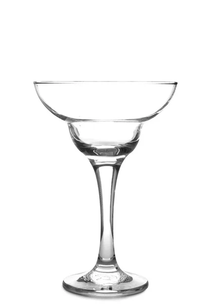 Copa Cristal Vintage Sobre Fondo Blanco — Foto de Stock