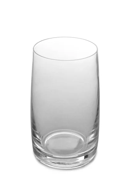 白い背景の上のビールのビンテージ ガラス ゴブレット — ストック写真