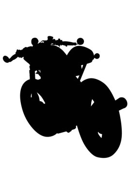 Beyaz arka plan üzerinde eski büyük motor