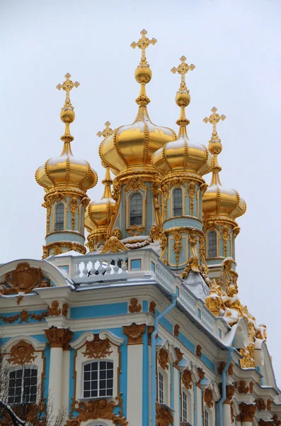 Vecchia Architettura Russa Nella Neve Inverno — Foto Stock