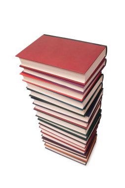 Beyaz arka plan eski klasik kitap