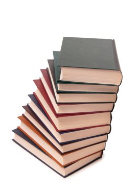 Beyaz arka plan eski klasik kitap