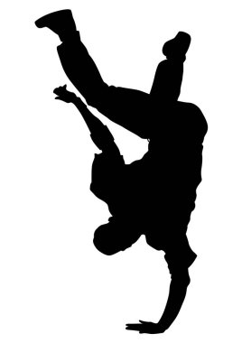 Sahnede dans hip-hop sanatçıları